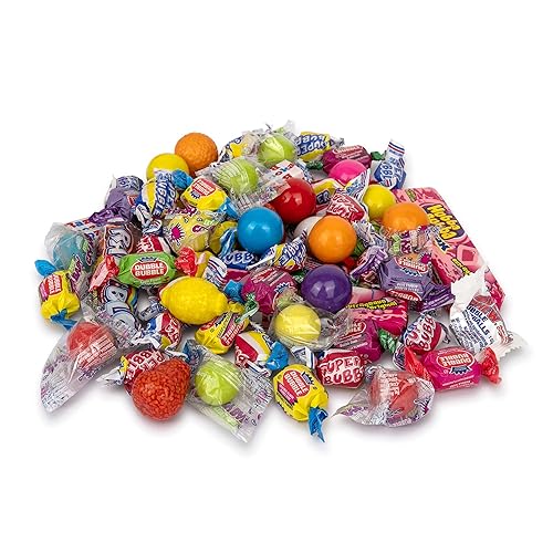 Miniatura 2 de Candy Shop - Mezcla de chicles surtidos para fiestas 2 libras de tu favorito Bazuca Cry Baby Big League Dubble Bubble Hubba Bubba RainBlo Super