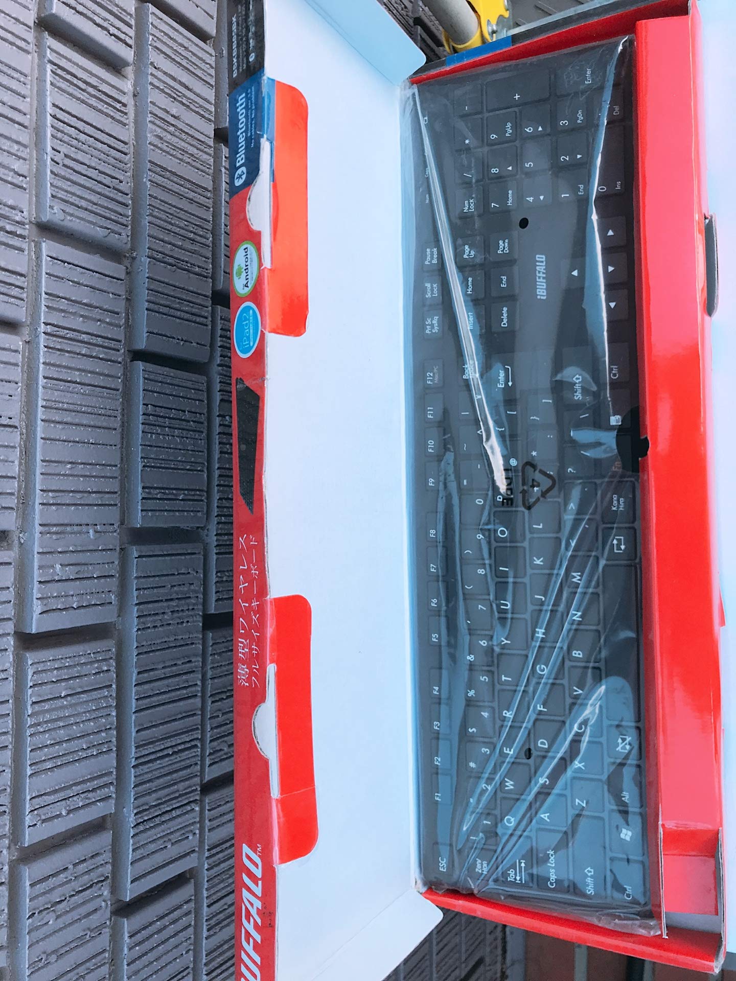 Amazon.co.jp: iBUFFALO 無線フルキーボード Bluetooth3.0対応