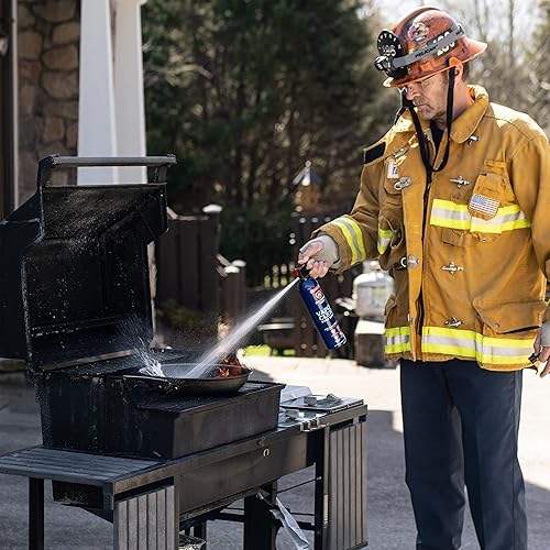 Miniatura 9 de Prepared Hero Manta de emergencia contra incendios + espray de fuego Vapor Clean, 1 paquete, extintor para el hogar, cocina, vehículo, cámper