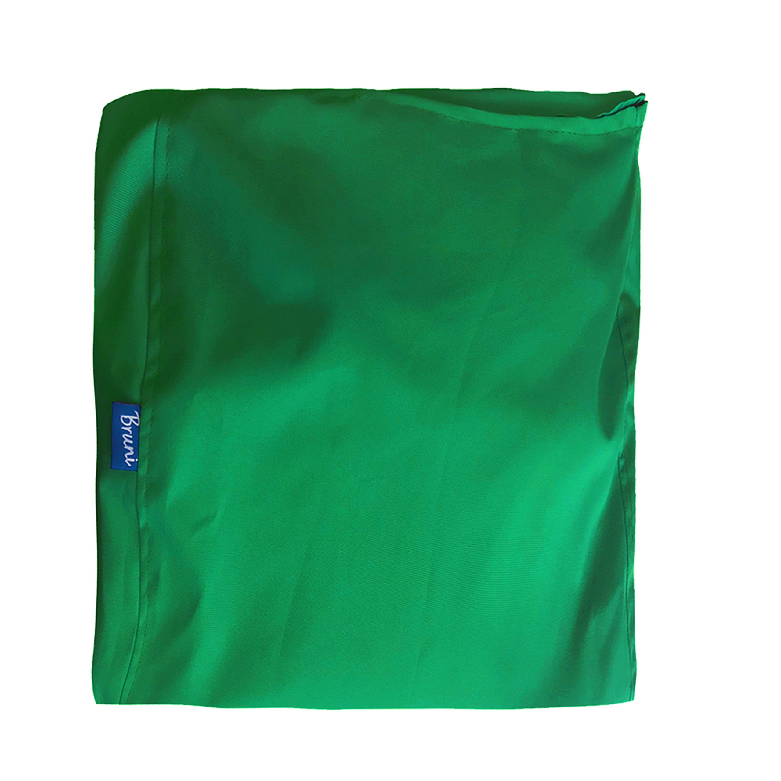 Bruni Classico - Funda para puf (sin relleno), color verde