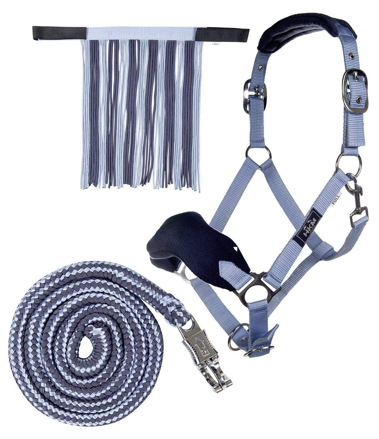 HKM Conjunto Cabestro + Punto-10734 Pink Vollblut — view 4