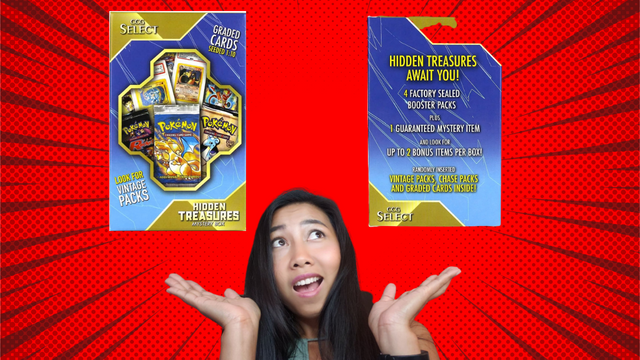 Watch Pokemon CCG Select Hidden Treasures Mystery Box Review