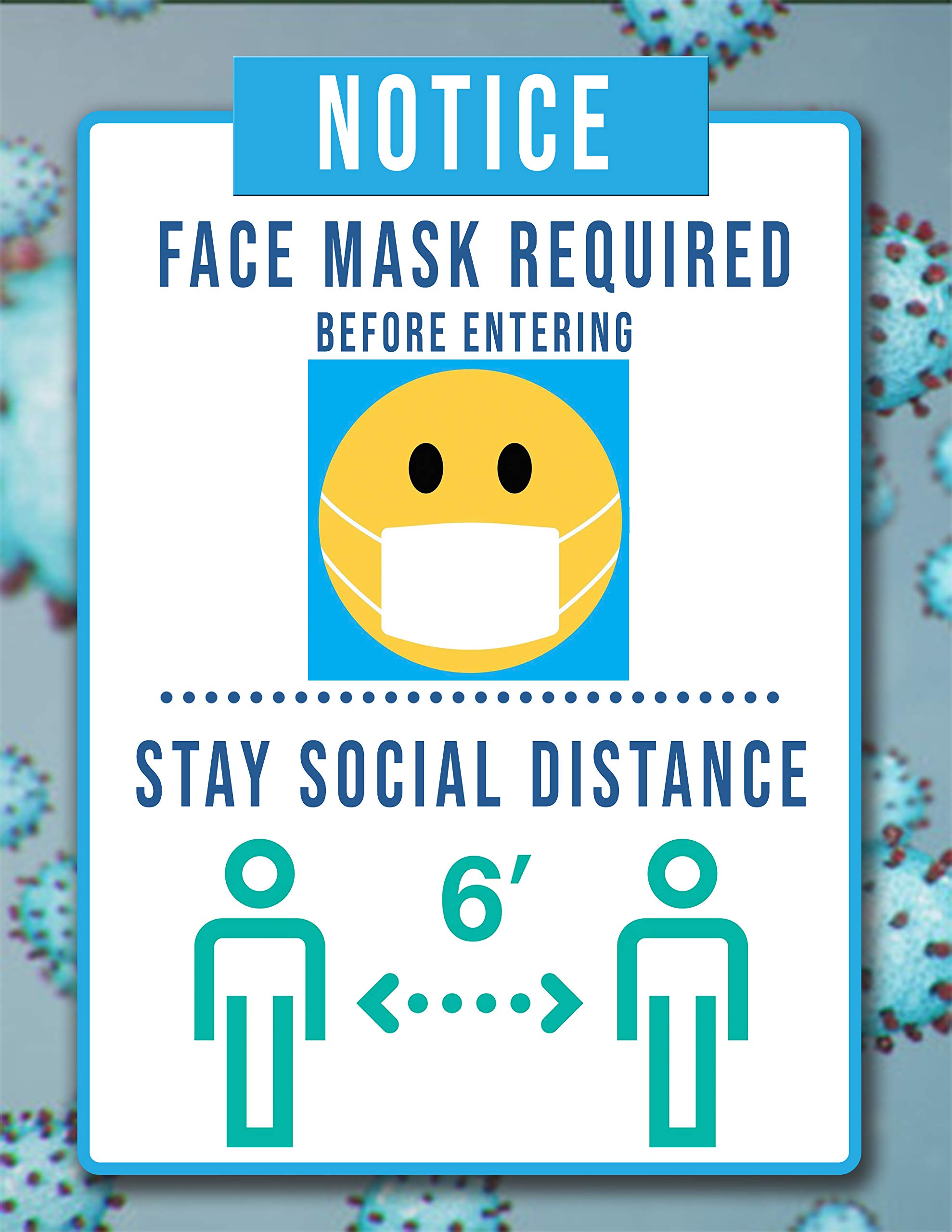 amazon-com-super-print-face-mask-required-sign-social-distance-sign-covid-19-adhesive-vinyl-sticker-for-store-office-business-11-x14-5-pack-office-products