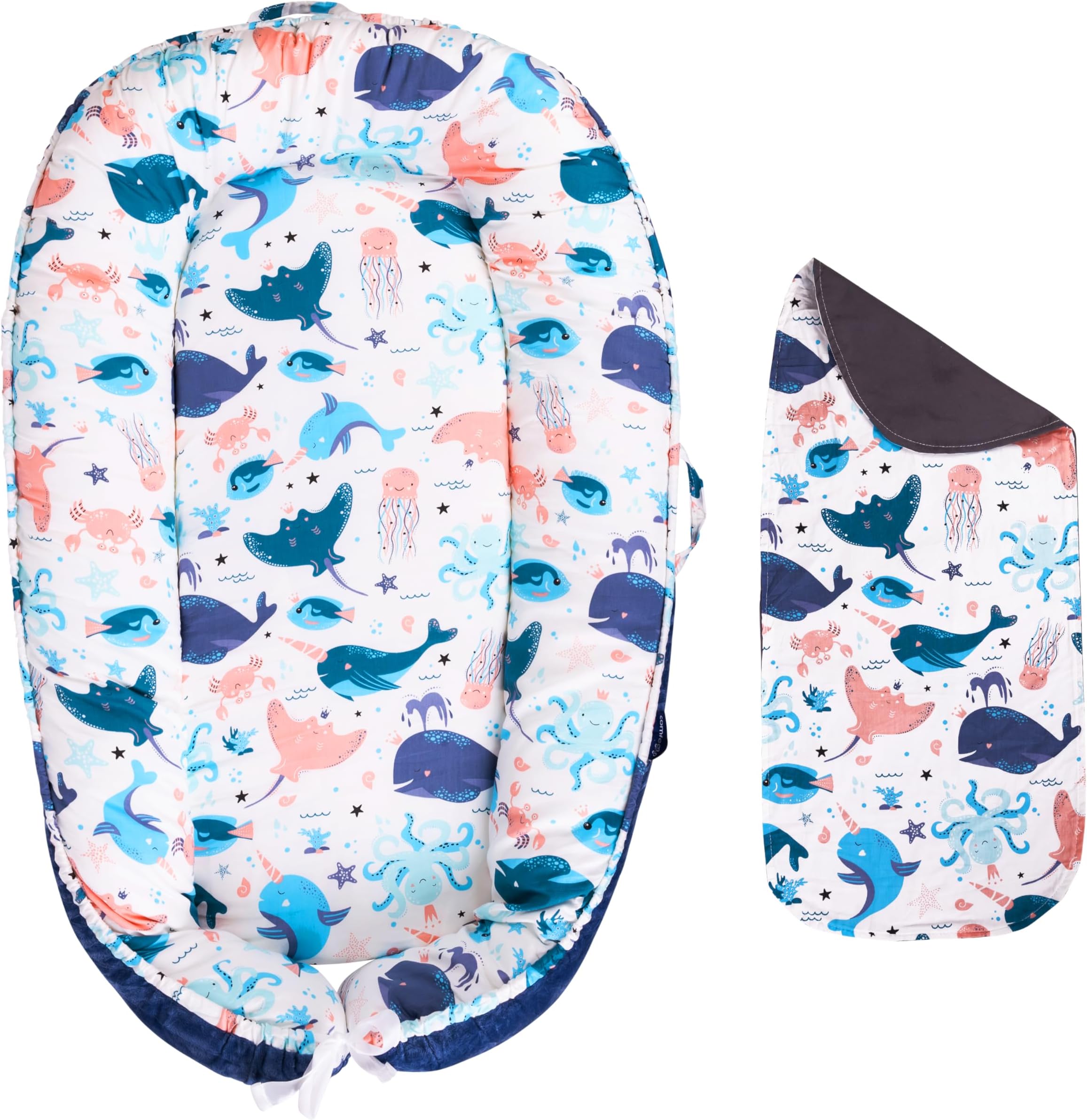 Baby Lounger Infant & Newborn Lounger with 2Inch