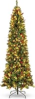 Vista 1 de Best Choice Products - Arbol de navidad delgado iluminado