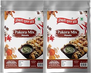 Awadhi Chicken Meat Mutton Pakora Masala/Vegetable Pakora Masala/Mix Pakora|Whole Spices Blend With Authentic Traditional Taste||Natural Spices| (NO Added Colors) 380gm(pack of 2x 190gm)