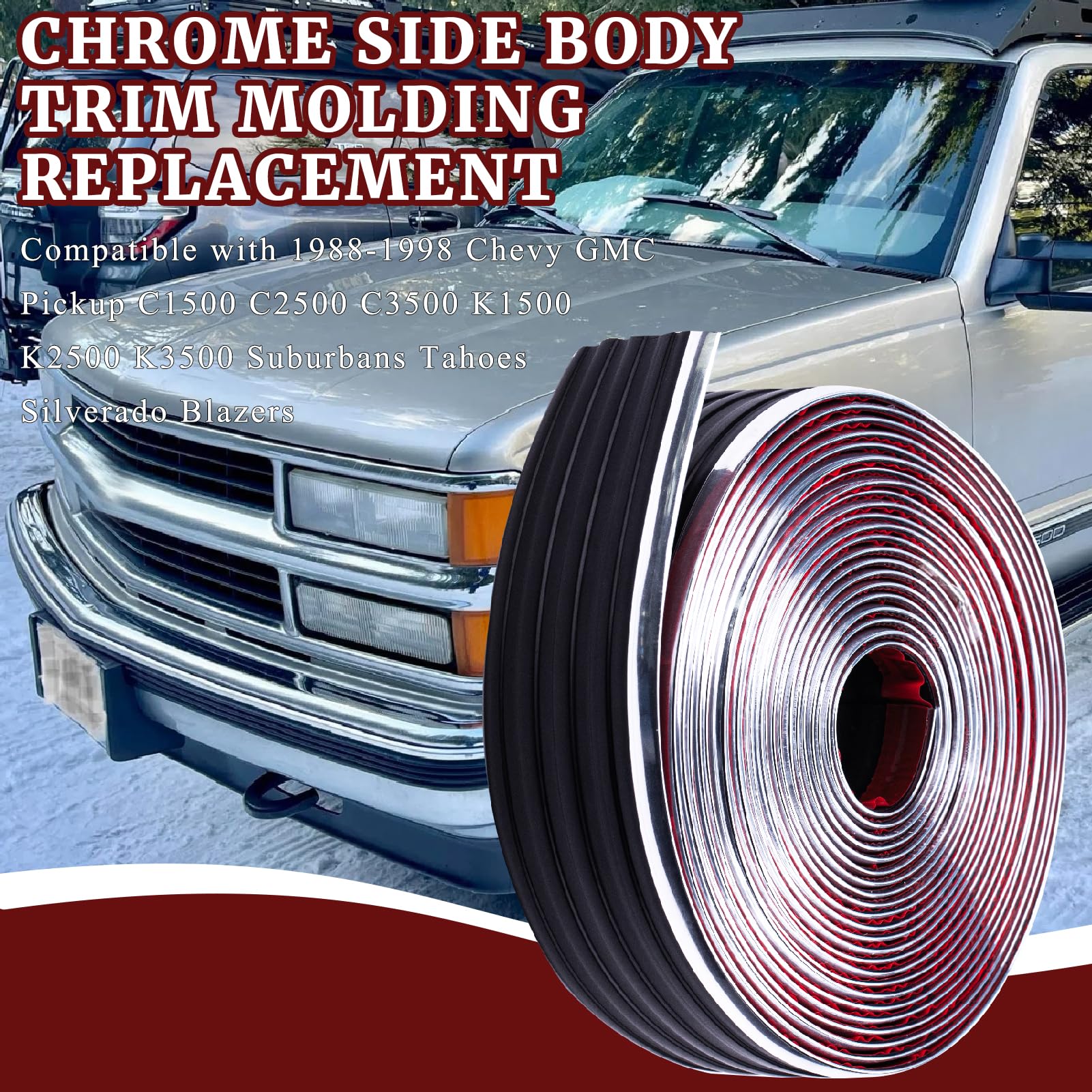1988 GMC All Models Parts - Body Side Moldings - Classic Industries