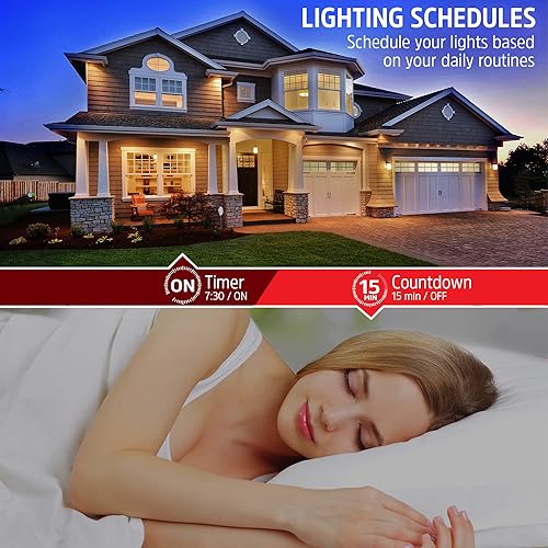 Miniatura 5 de Energizer - Bombilla LED inteligente multicolor y multicolor, BR30, Google Assistant, Tienda Alexa, Siri, Connect App, 16,000,000 personalizaciones