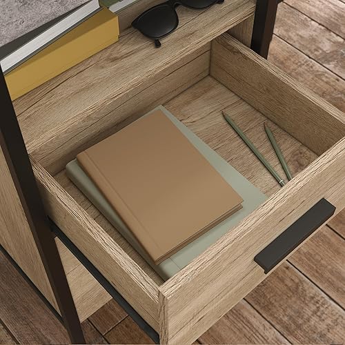 Miniatura 4 de Sauder Market Commons - Escritorio en L de madera y metal en roble Prime