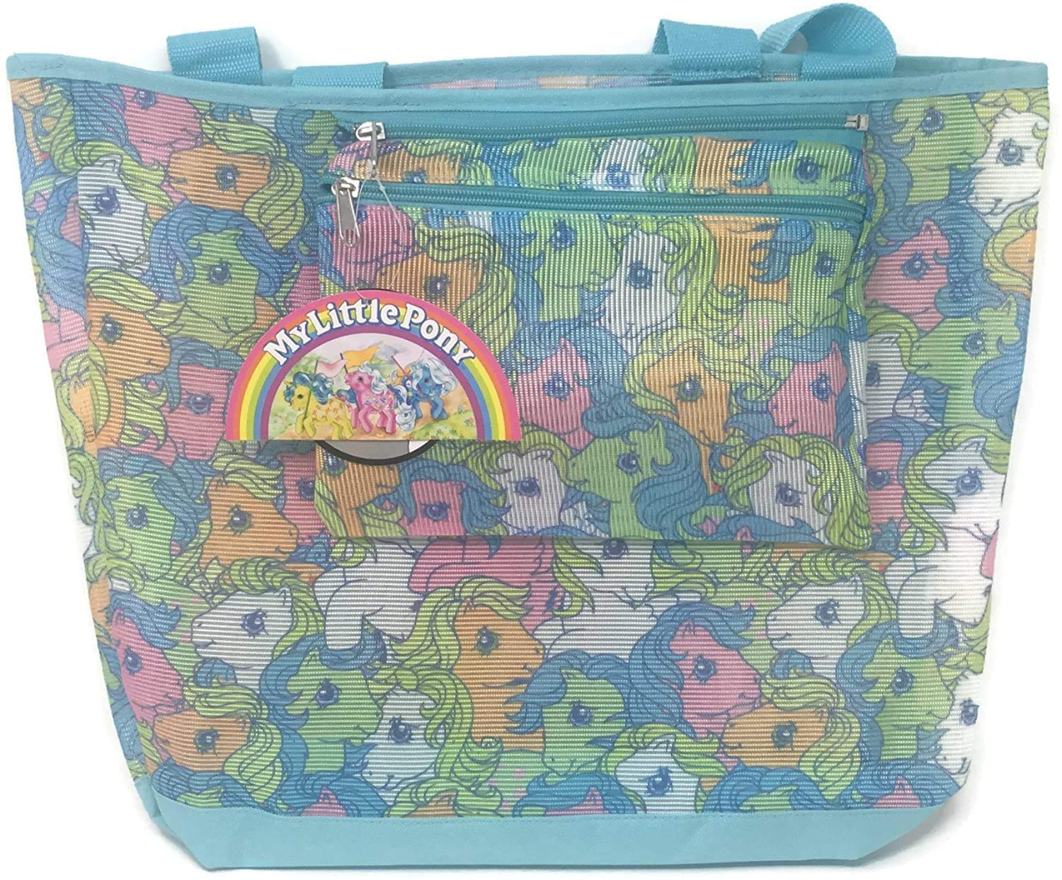 Pochette Zippée Faite Main My Little Pony - Sac à Main Avec Porte-Clés - Neuf