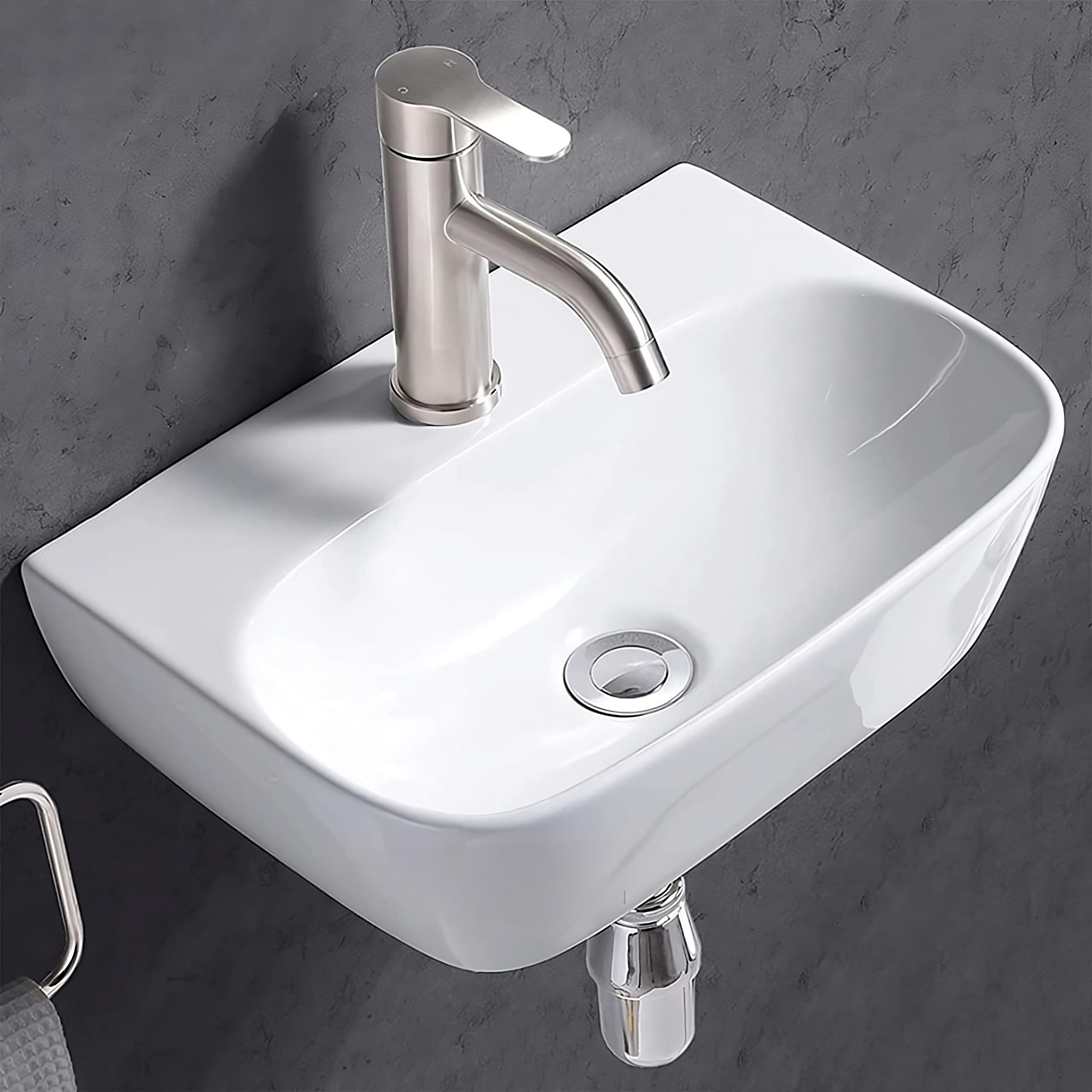 See full amazon price history chart for Syon VEGA Premium Ceramic Table Top & Wall Mount Wash Basin (17 inch x 12 inch) Syon VEGA Premium Ceramic Table Top & Wall Mount Wash Basin (17 inch x 12 inch) (B0CHMLX5MB) Amazon Price History, Amazon Price Tracker