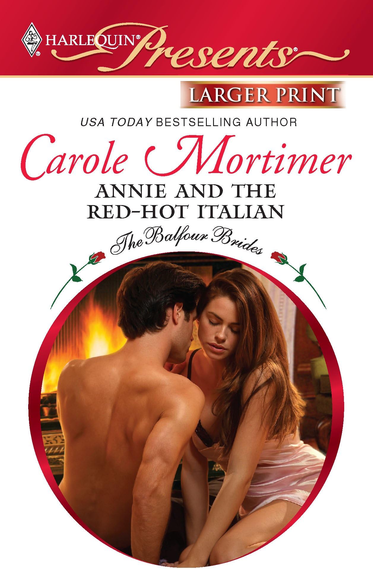 Annie and the Red-Hot Italian Paperback – Large Print, December 28, 2010