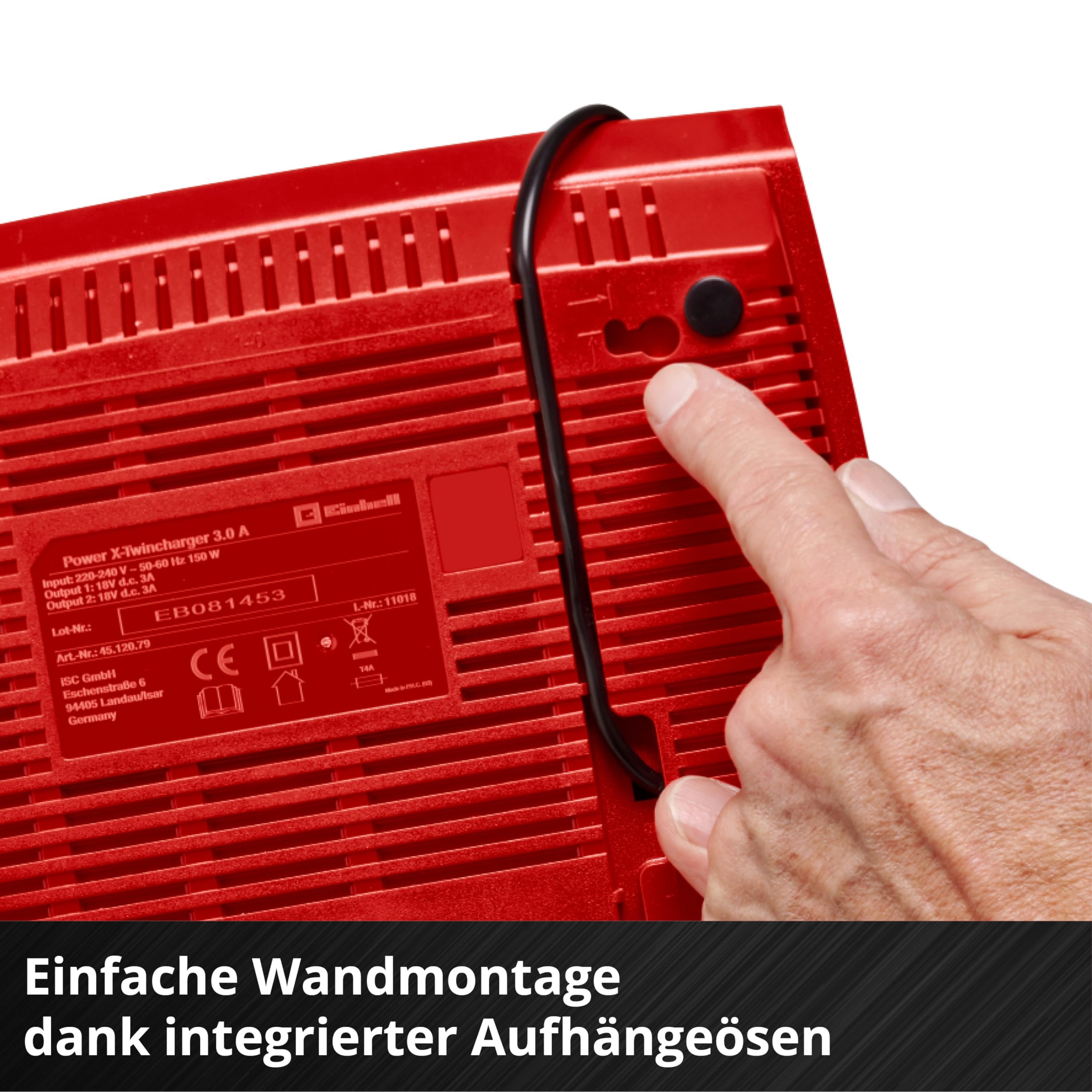 Original Einhell Starter Kit 2X 4,0 Ah Akkus und Twincharger Power X-Change (Li-Ion, 18 V, 75 min Ladezeit, passend für alle Power X-Change Geräte)