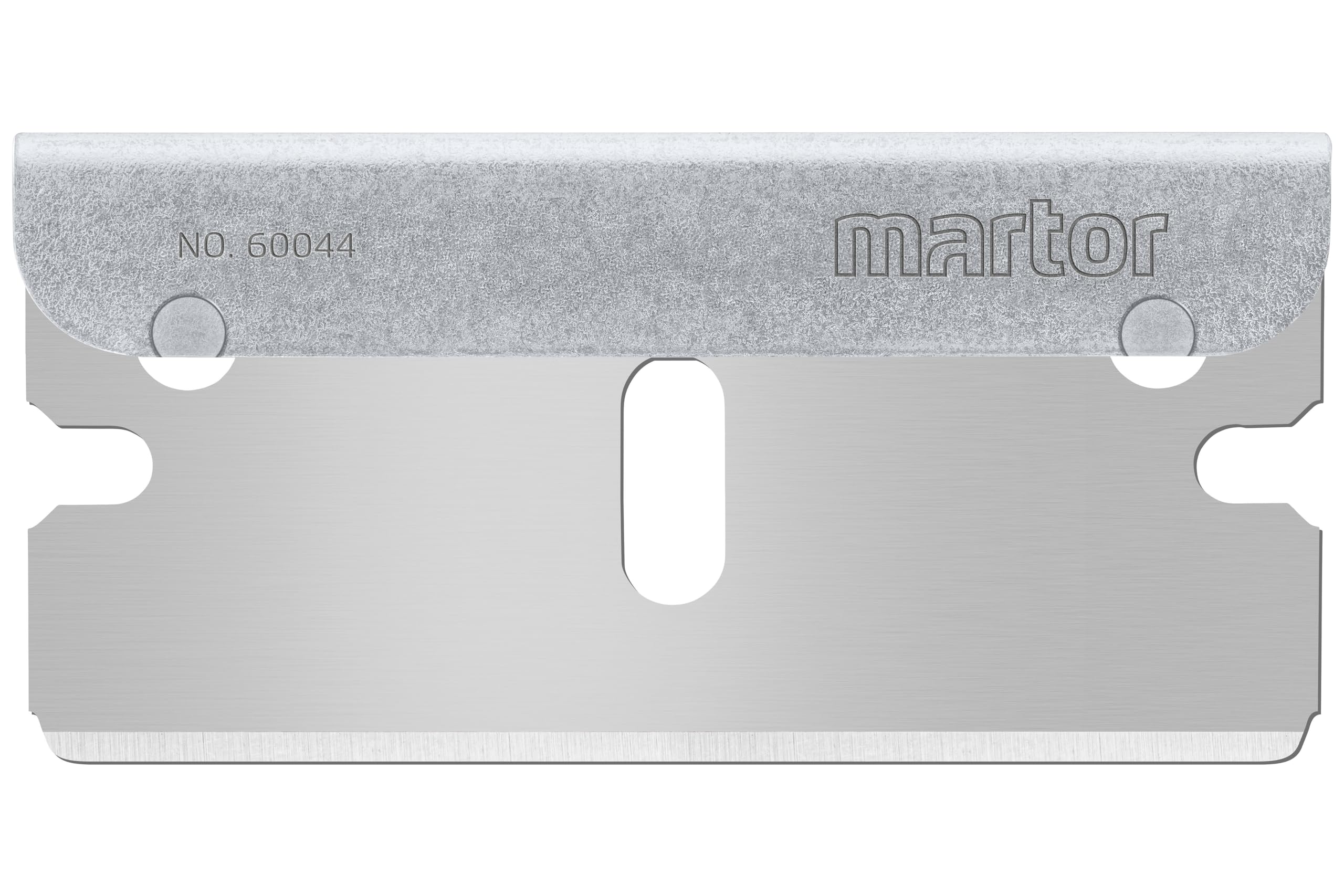 MARTOR 10 x OSTRZE ZAKRZYWIONE, zapasowe ostrza do skrobaków, 19,3 mm, ostre, w magazynku, zaokrąglone, do jednokrotnego użytku, stal, nr 60044
