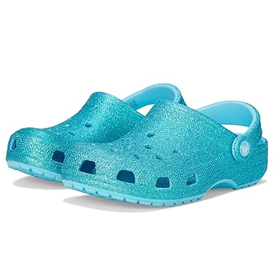 Crocs Kids Classic Glitter Clogs (Little Kid/Big Kid) Kid