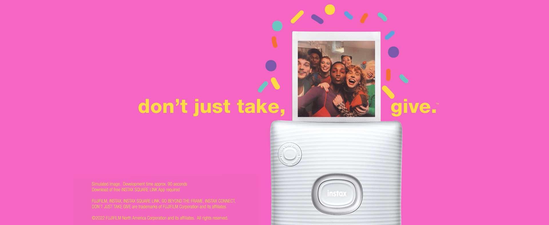 Amazon.com : Fujifilm Instax Square Link Smartphone Printer- Ash