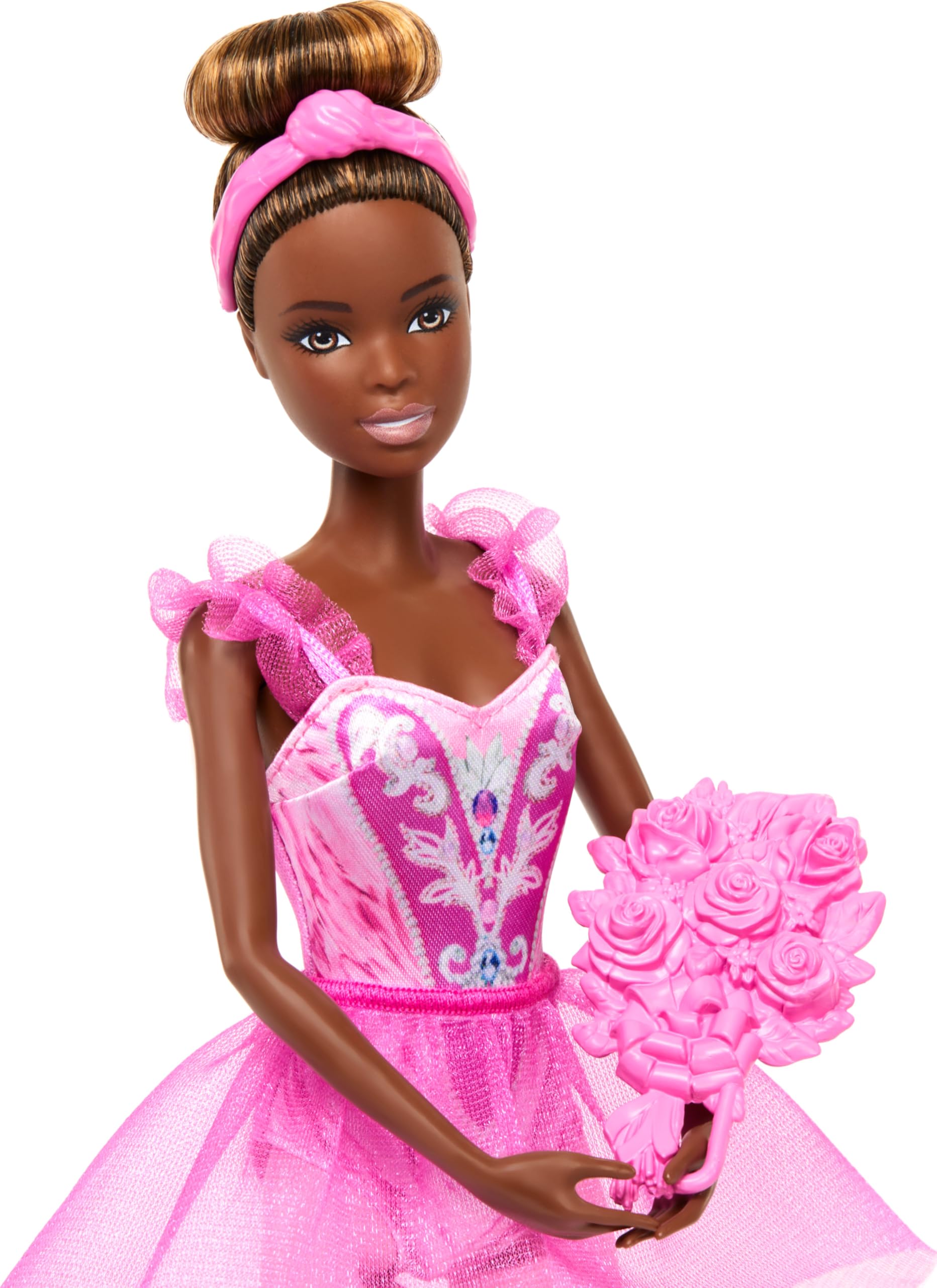 Barbie - Set Ballet Room, include 2 bambole bruna e bionda con outfit a tema balletto e 9 accessori alla moda per outfit extra, giocattolo per bambini, 3+ anni, HXC37