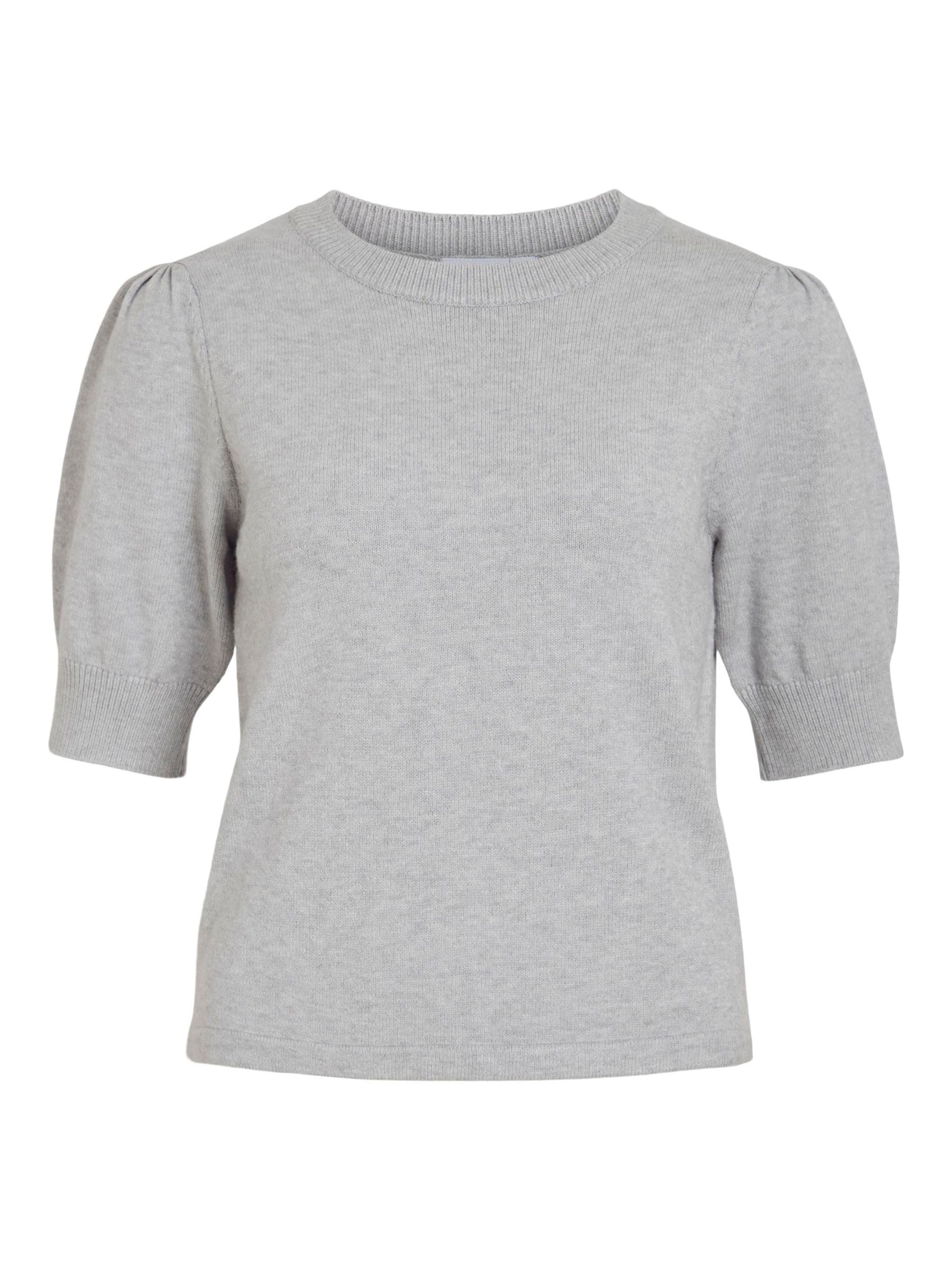 Vila Female Strickoberteil VIRIL Kurzärmeliges