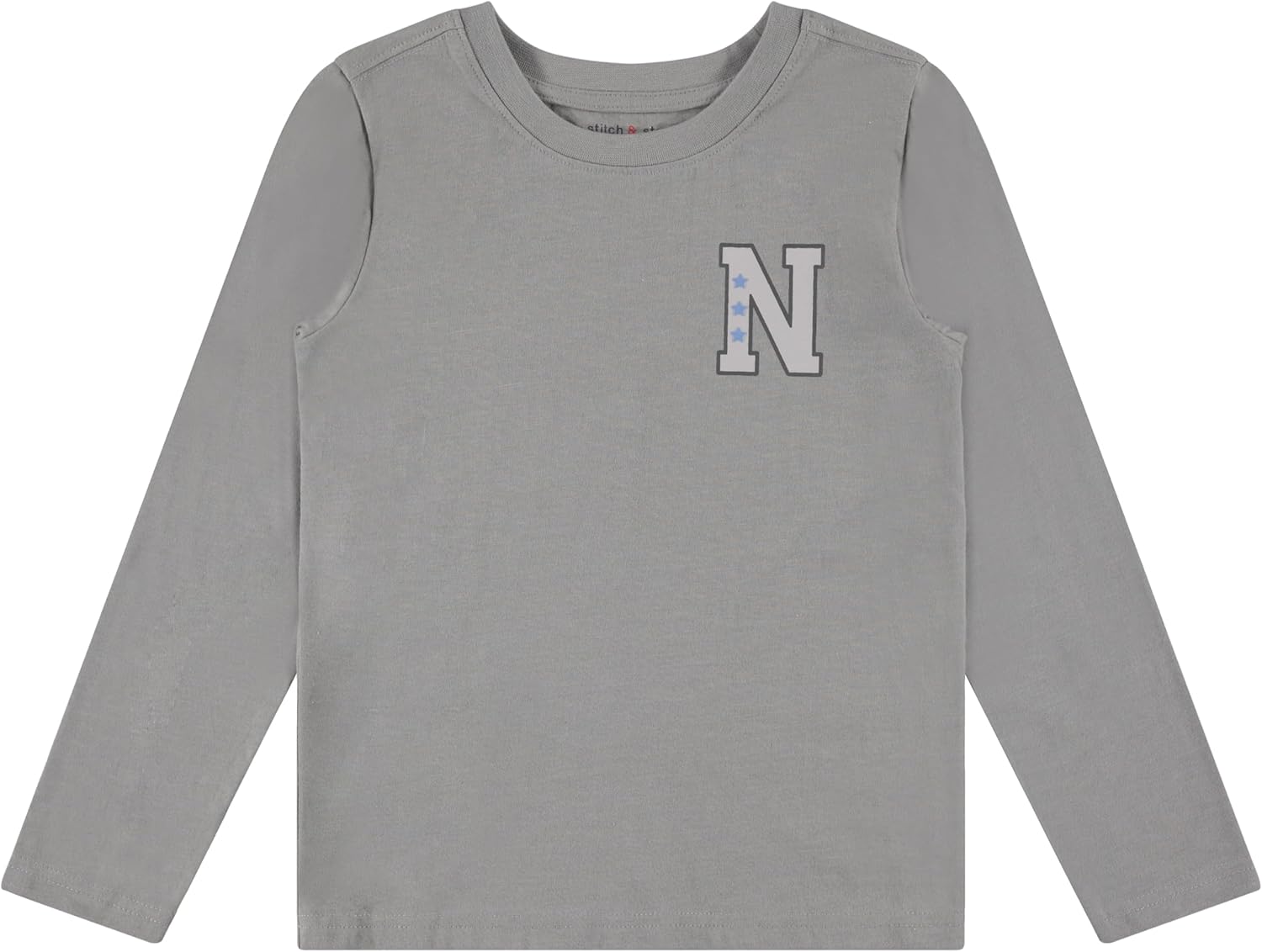 STITCH & STONE Boys 4 Pack Wardrobe Set Hoodie, Graphic Tee & 2 Joggers Soft Cotton Fleece, Sizes 4 to 14