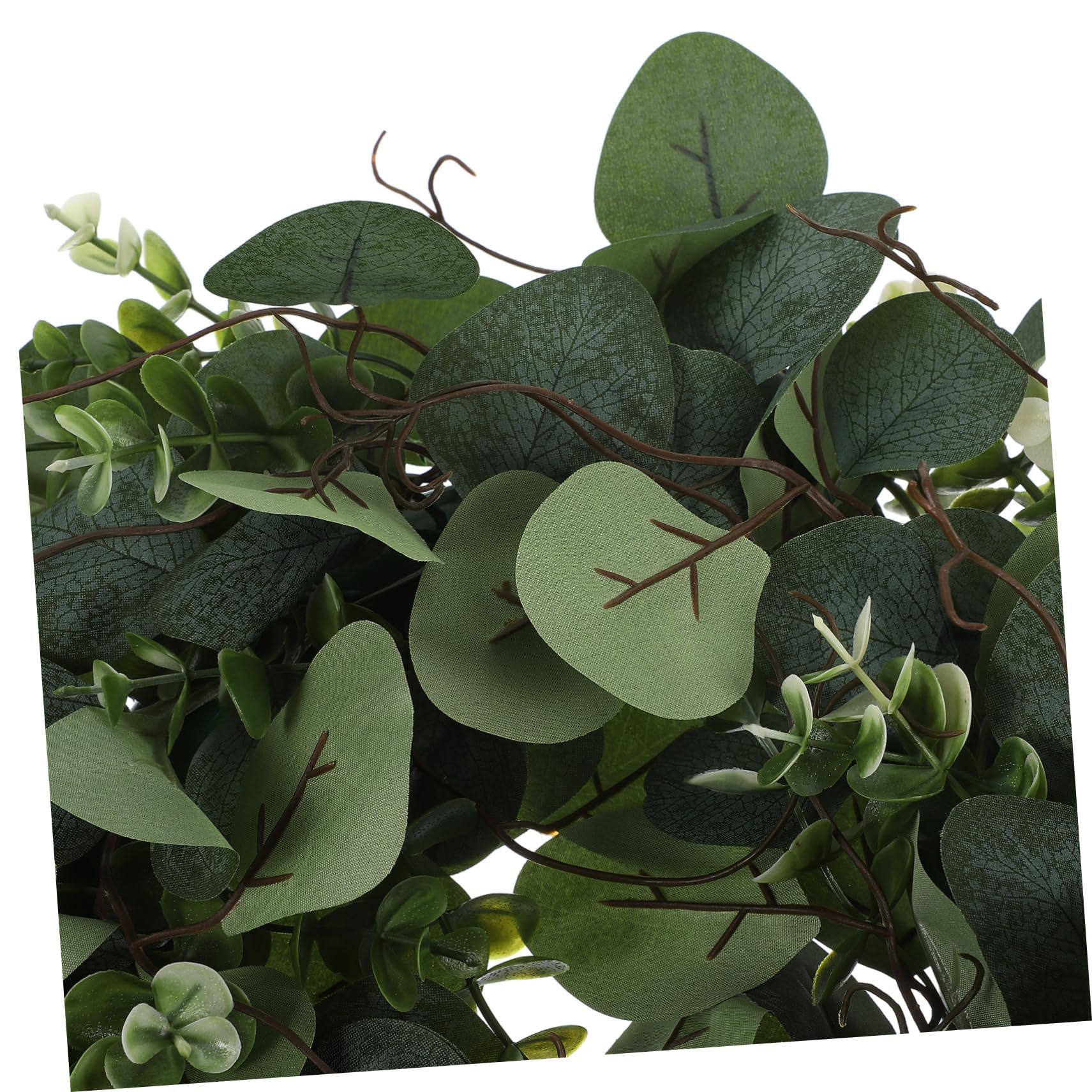 IMIKEYA 3St Eukalyptus-Blatt Girlande dekorative Girlande Sommerkränze für die Haustür blumengirlande künstlich künstliche blumengirlande künstliche Pflanzen hochzeitsdeko Außenkränze