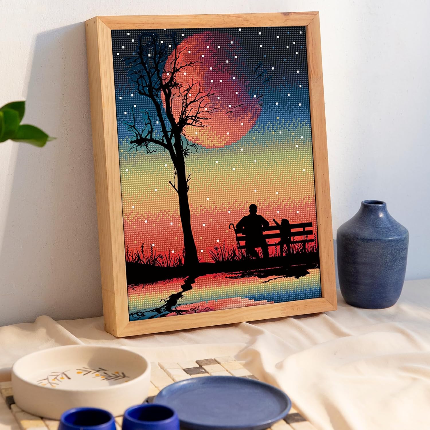DIAMOND DOTZ Priceless Moments Scenery Diamond Painting Kits for Adults - Diamond Art Kits a Relaxing Creative Craft Kit with Dotz Gems15.8"x11.8"
