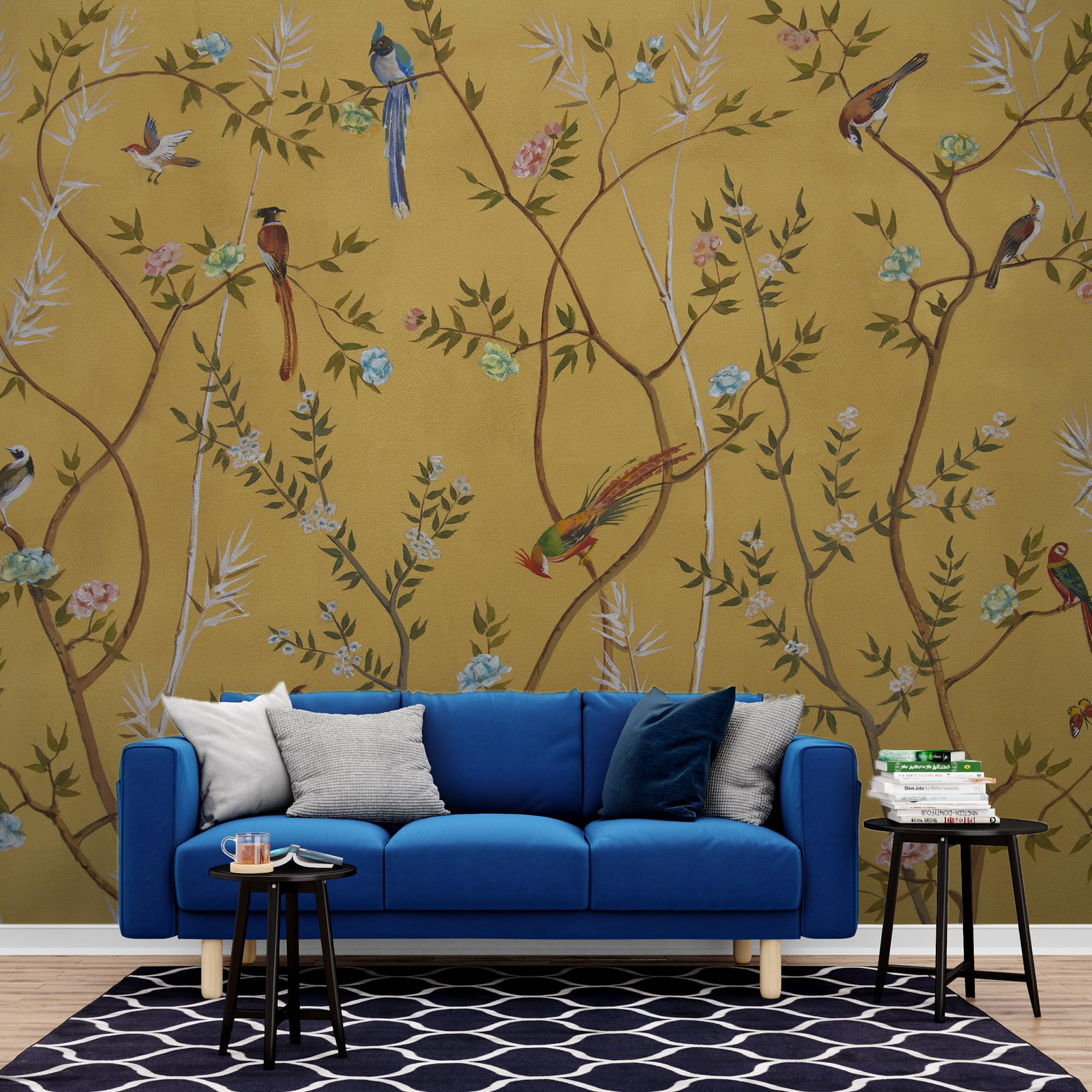 PAPER PLANE DESIGN Floral Wallpaper (6 x 8 Feet, Peel and Stick Vinyl) (B0CTMKW3N9) Amazon Price History, Amazon Price Tracker