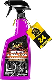 Meguiar'S Hot Rims All Wheel Cleaner, 24 Ounce, G9524, H4.7 X W11.6 D2.2 Cm,