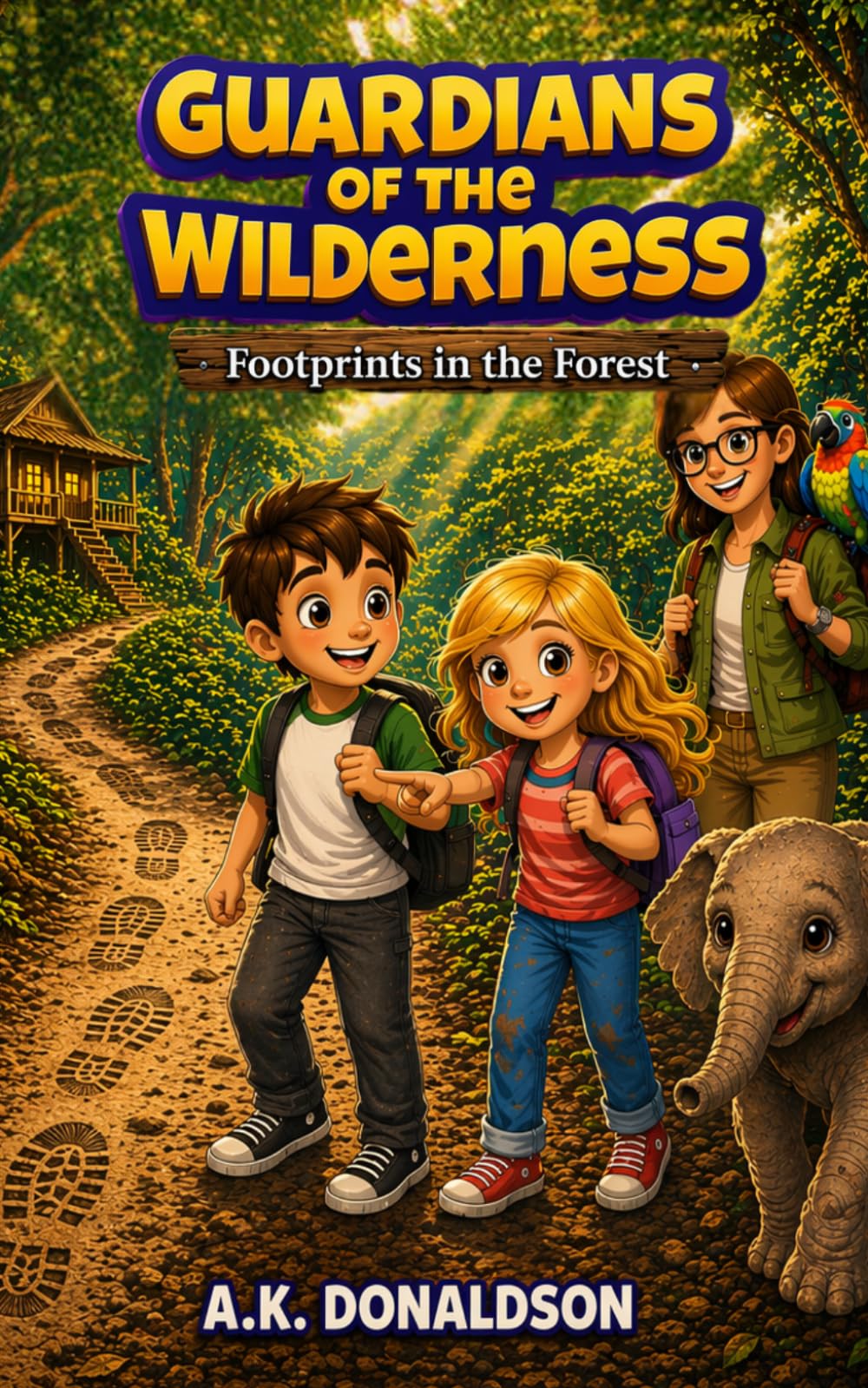 Guardians of the Wilderness: Footprints in the Forest