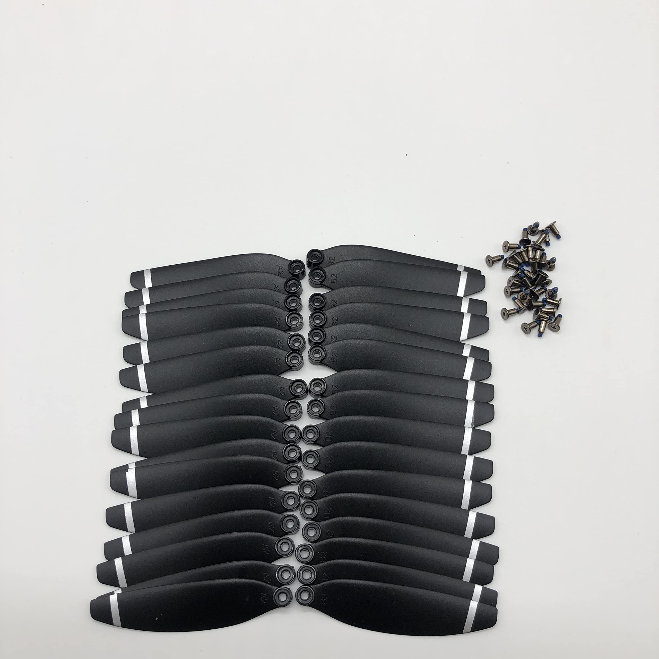 KIEYENS Palas de hélice for dron L900 Pro SE S136 Hélices for cuadricóptero Maple Leaf Repuestos Accesorios(32pcs)