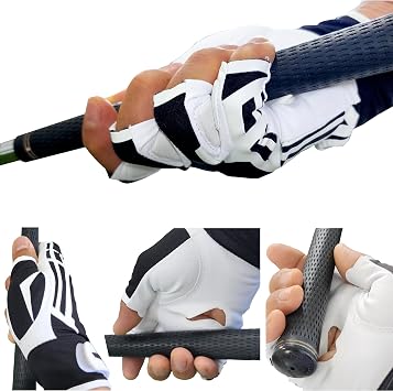 MONKEY GRIP Sun Cover Golf Glove Light Hand Premium Synthetic, UV-Cut,Non Slip Power Grip,No Twist