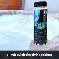 Vista 2 de AquaDoc - Tabletas de bromo para bañera de hidromasaje y spa, 1.5 libras de bromo desinfectante, recomendado para jacuzzis