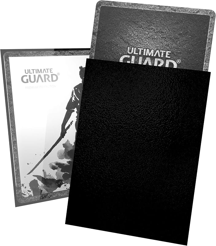 Katana Sleeves Standard Size Black (100)