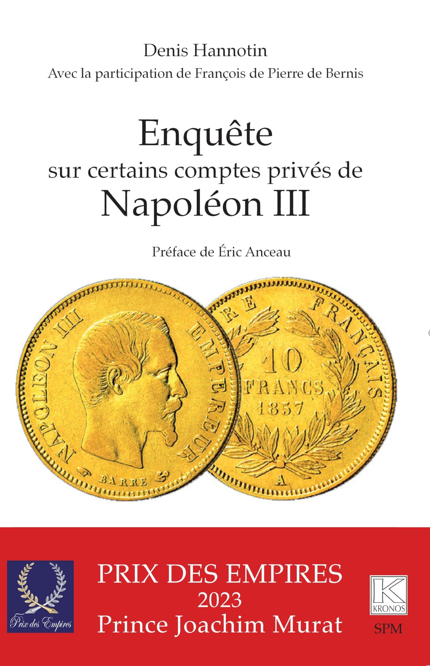 Enquête sur certains comptes privés de Napoléon III (Kronos)