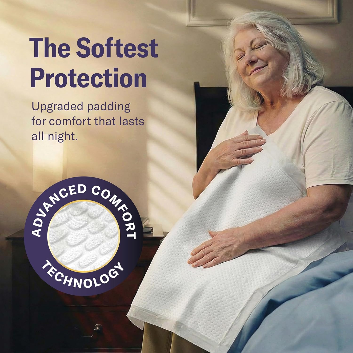 Chucks MAX+ Hospital Bed Pads Disposable Adult 36 x 36 Soft & Breathable Incontinence Pads - XXX-Large Chux Pee Pads for Elderly Adults - Extra Heavy Duty Absorbency Underpads [10x4-Packs = 40]