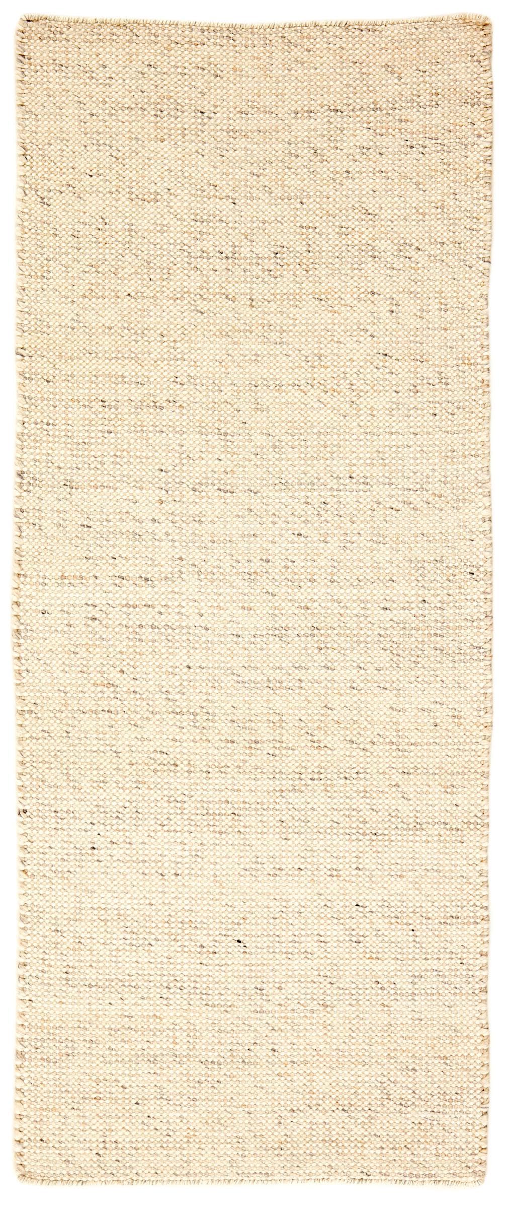 Tapis de course Texura Nordlyn tissé main en laine d'Inde 79x399 cm