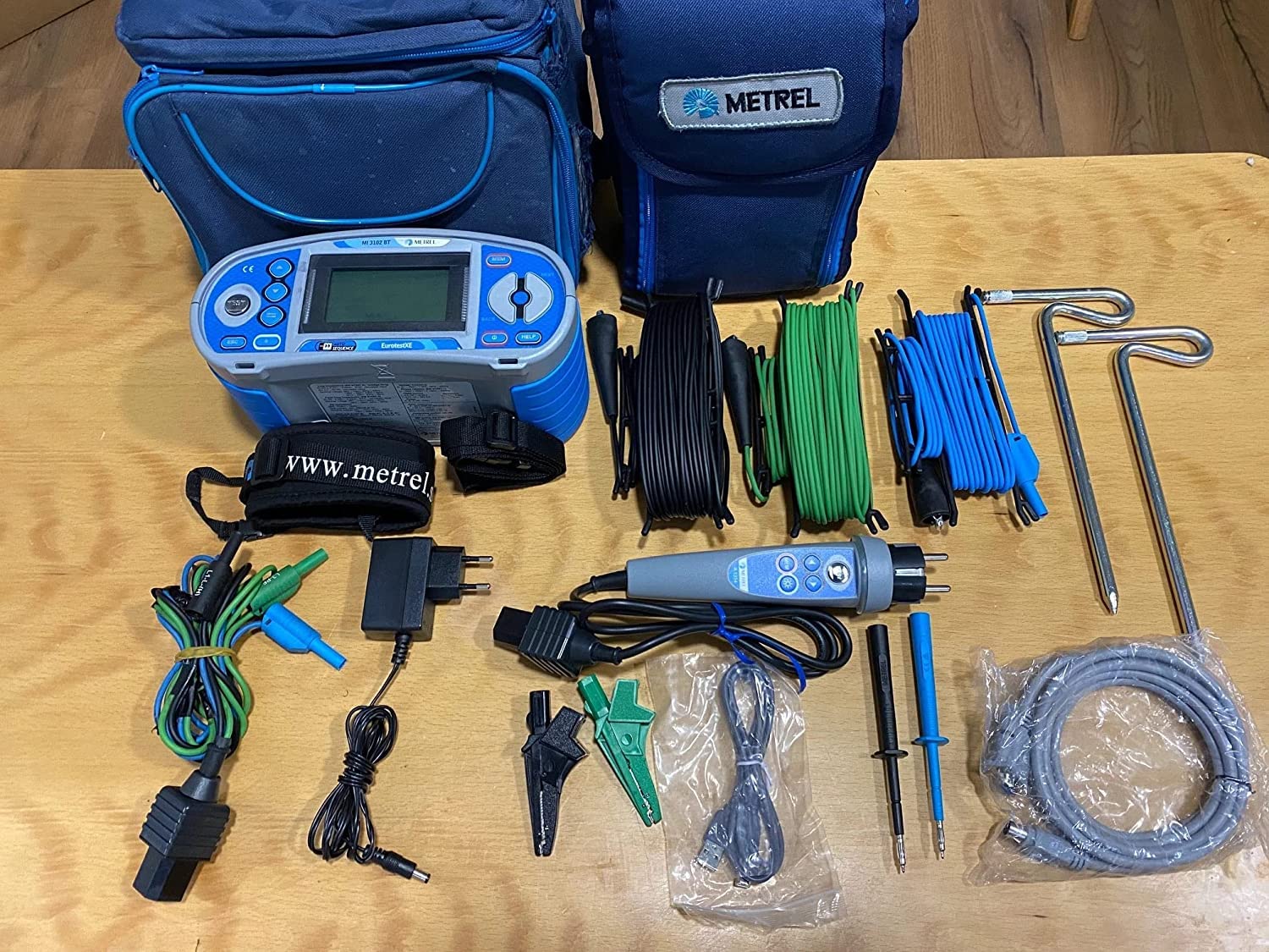 Metrel MI 3102 BT EurotestXE Multi Function Tester, Insulation Tester, Continuity Tester, TRMS, RCD