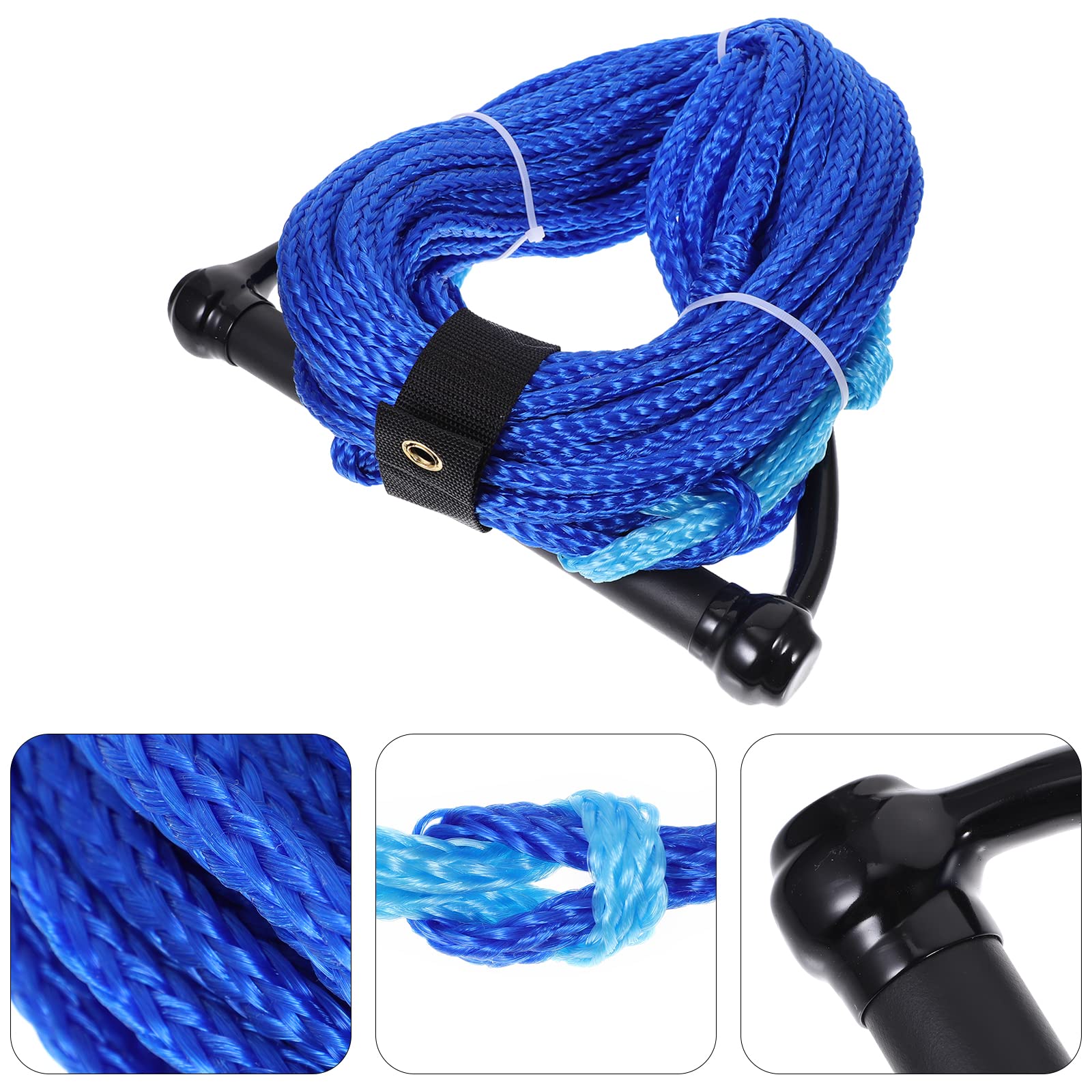 BESPORTBLE Wasserski Seil Schwimmenden Griff Seile Wakeboard Seil Griff zum Bootfahren Wassersport Knieboard Wakeboard Zufällige Farbe (Zufälliger Stil)
