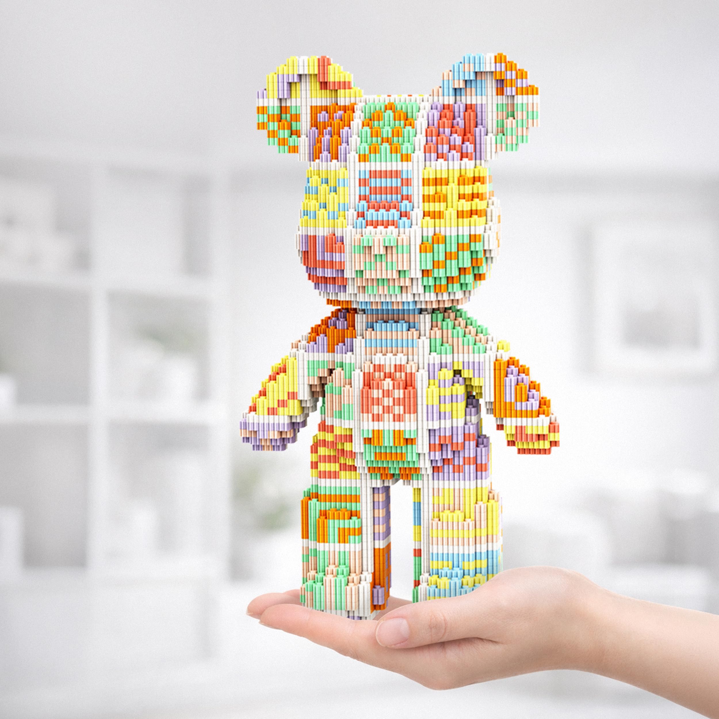 Bohemian – Bloques de construcción 3D (3483 piezas) – Micro Ladrillos Mini Building Blocks – Juego de construcción para adultos y adolescentes 14+ – 32 cm – Maqueta DIY Desafío creativo – Idea de