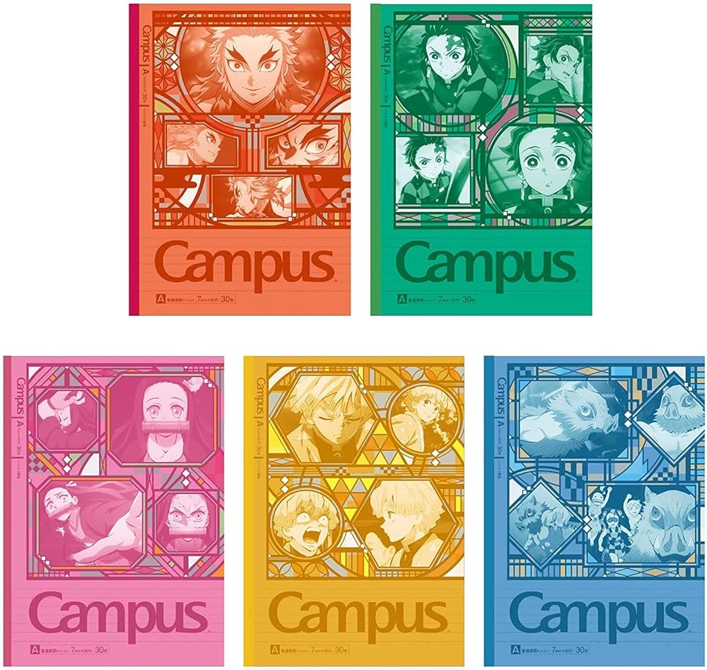 Amazon | ショウワノート 鬼滅の刃 キャンパス ノート ドット