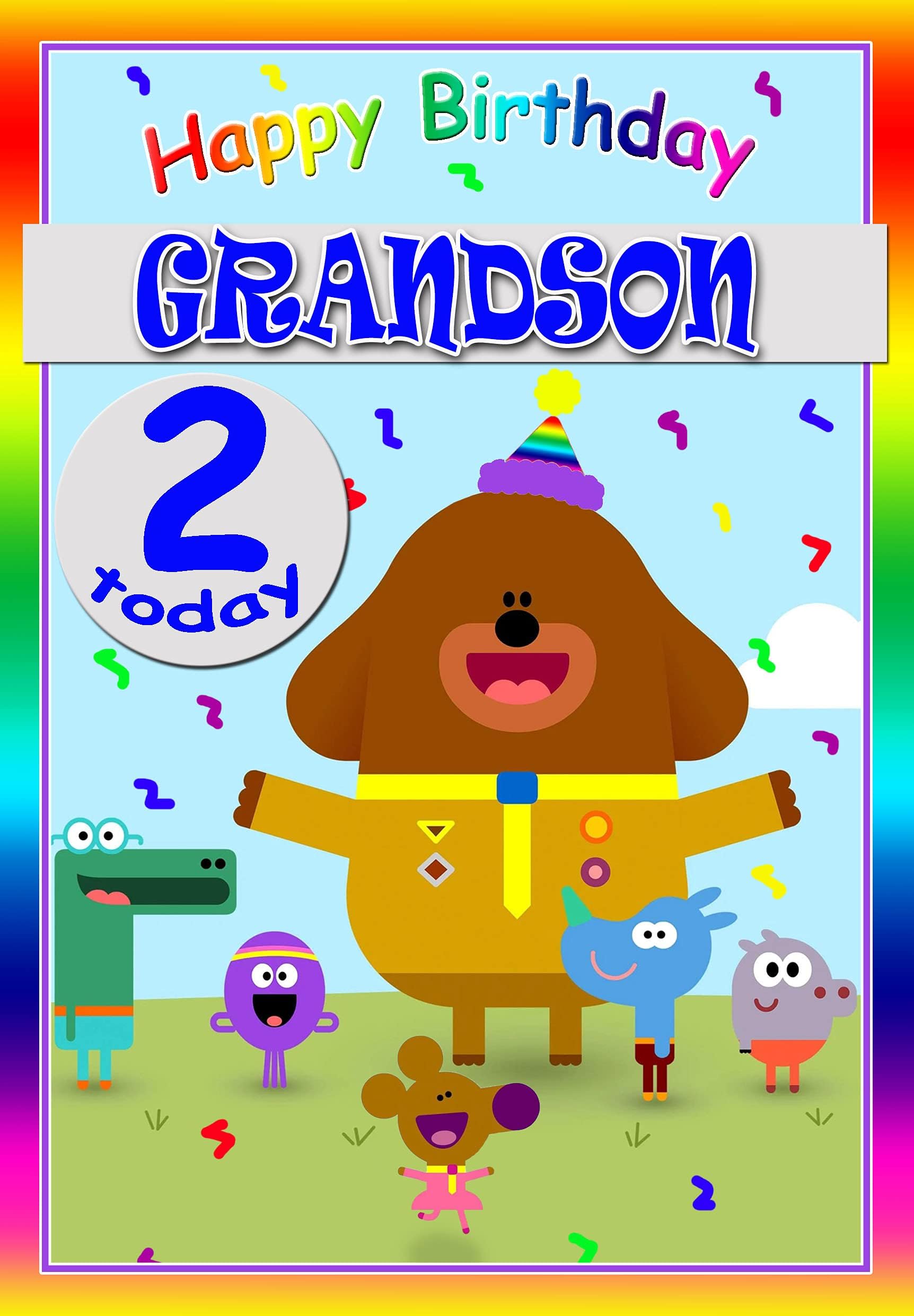 Regal Publishing Juvenile Birthday Card Age 2 Great Grandson - 9 X 6 Inches - : Buy Online At Best Price In KSA - Souq Is Now