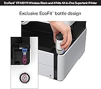 Vista 3 de Epson EcoTank ET-M3170 Impresora inalámbrica monocromática todo en uno Supertank con ADF, fax y Ethernet PLUS 2 años de tinta ilimitada*