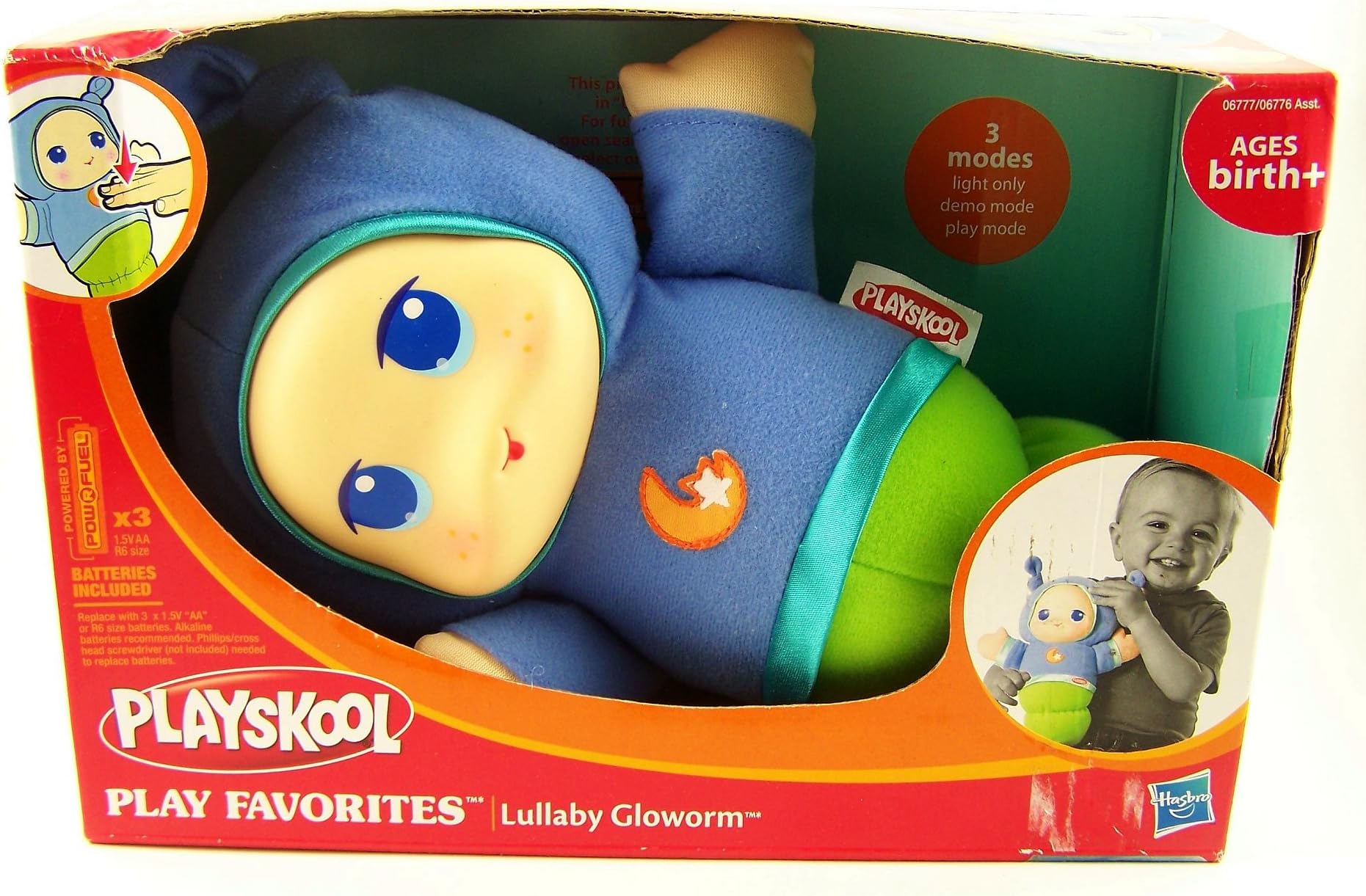 Playskool Lullaby Gloworm Boy