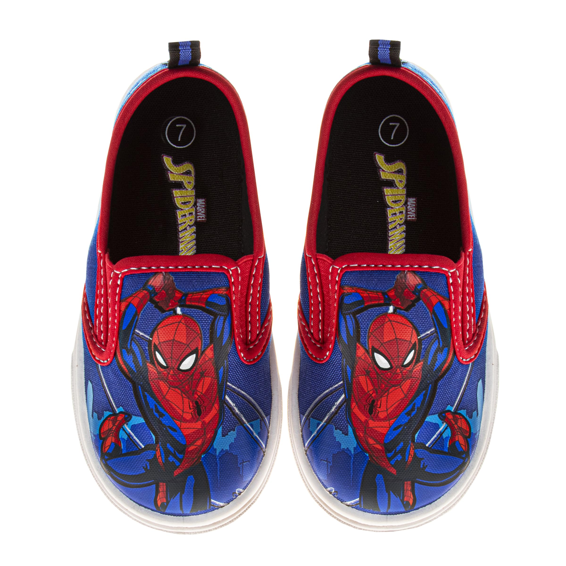 Kids Canvas Shoes Sesame Street Mickey Spiderman Paw Patrol Casual Sneakers