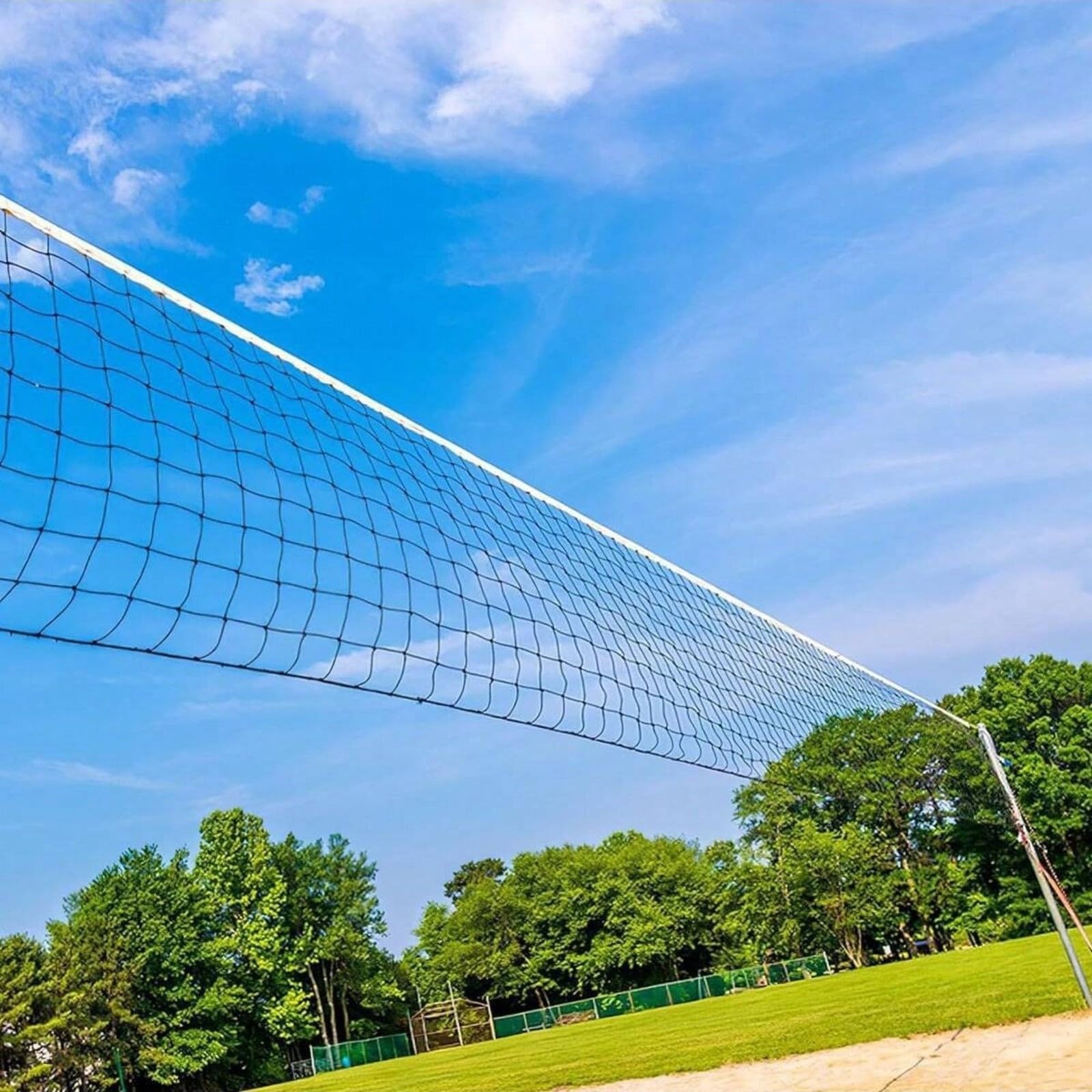 Amagogo Red Repuesto para Voleibol Resisn | Polipropileno, Red Voleibol, para Playa, Patio, Jardín, Entrenadores