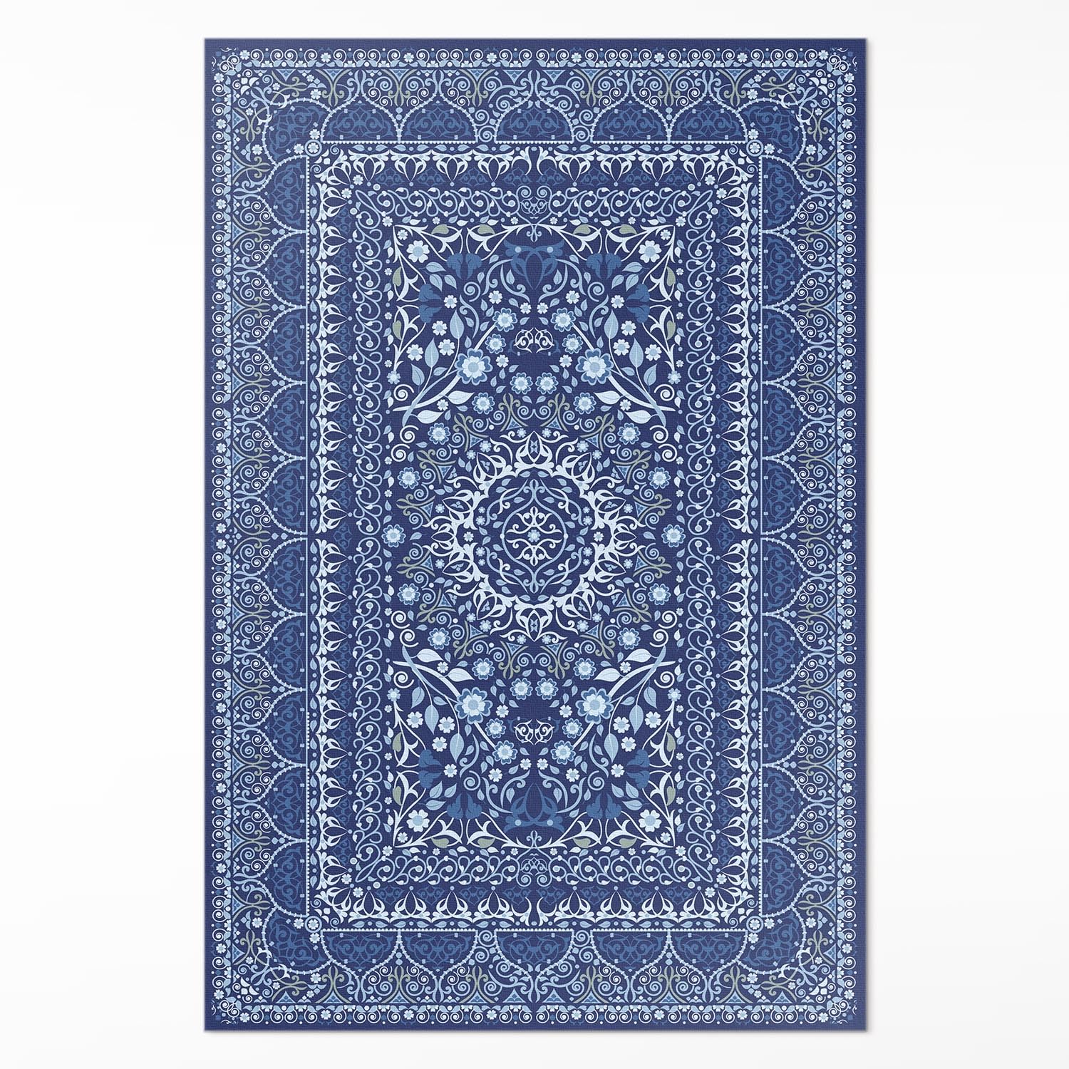 Tapis en vinyle facile à nettoyer 150x225 cm pour protéger le sol de la cuisine des taches
