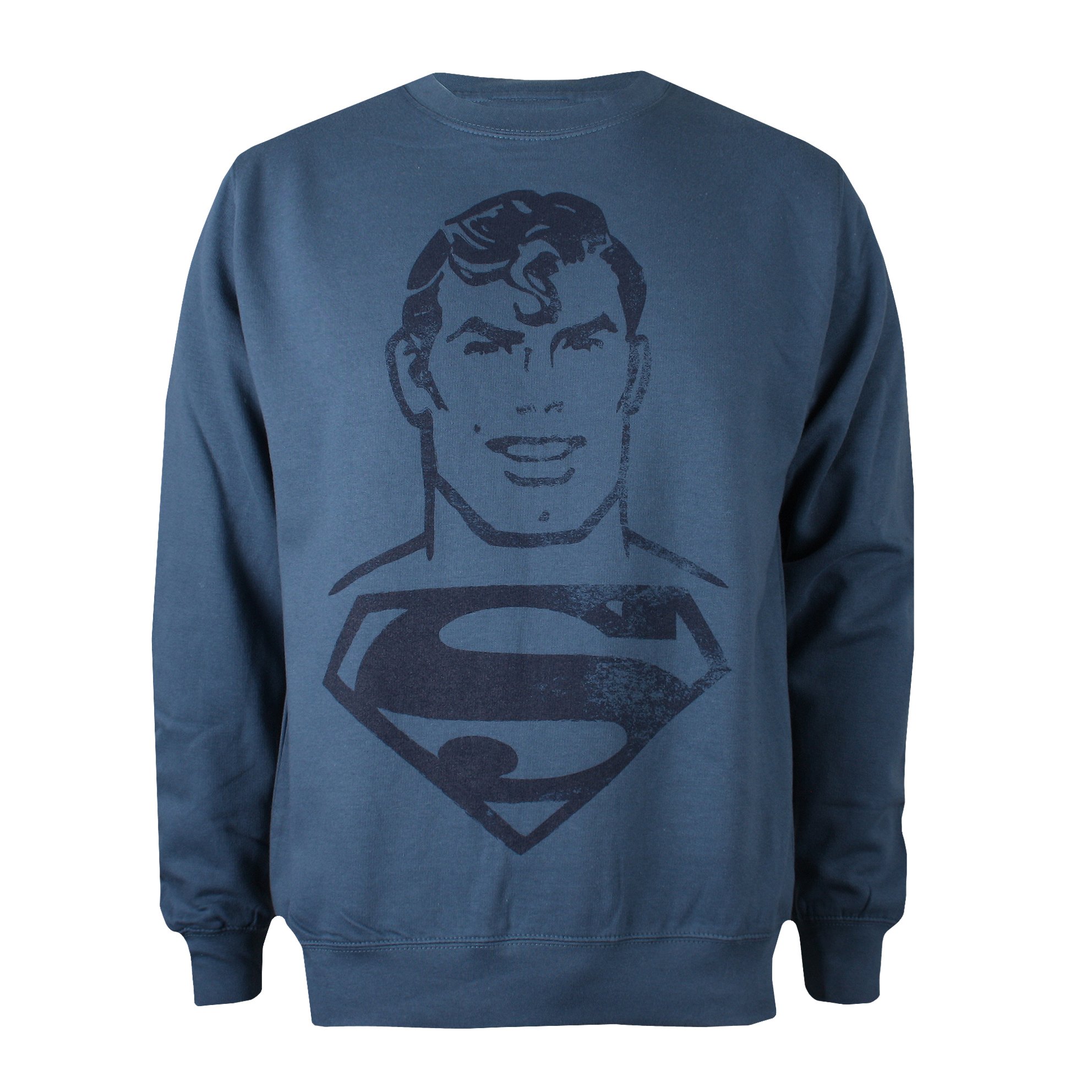 Superman Pull DC Comics bleu Airforce Blue vêtement XL homme