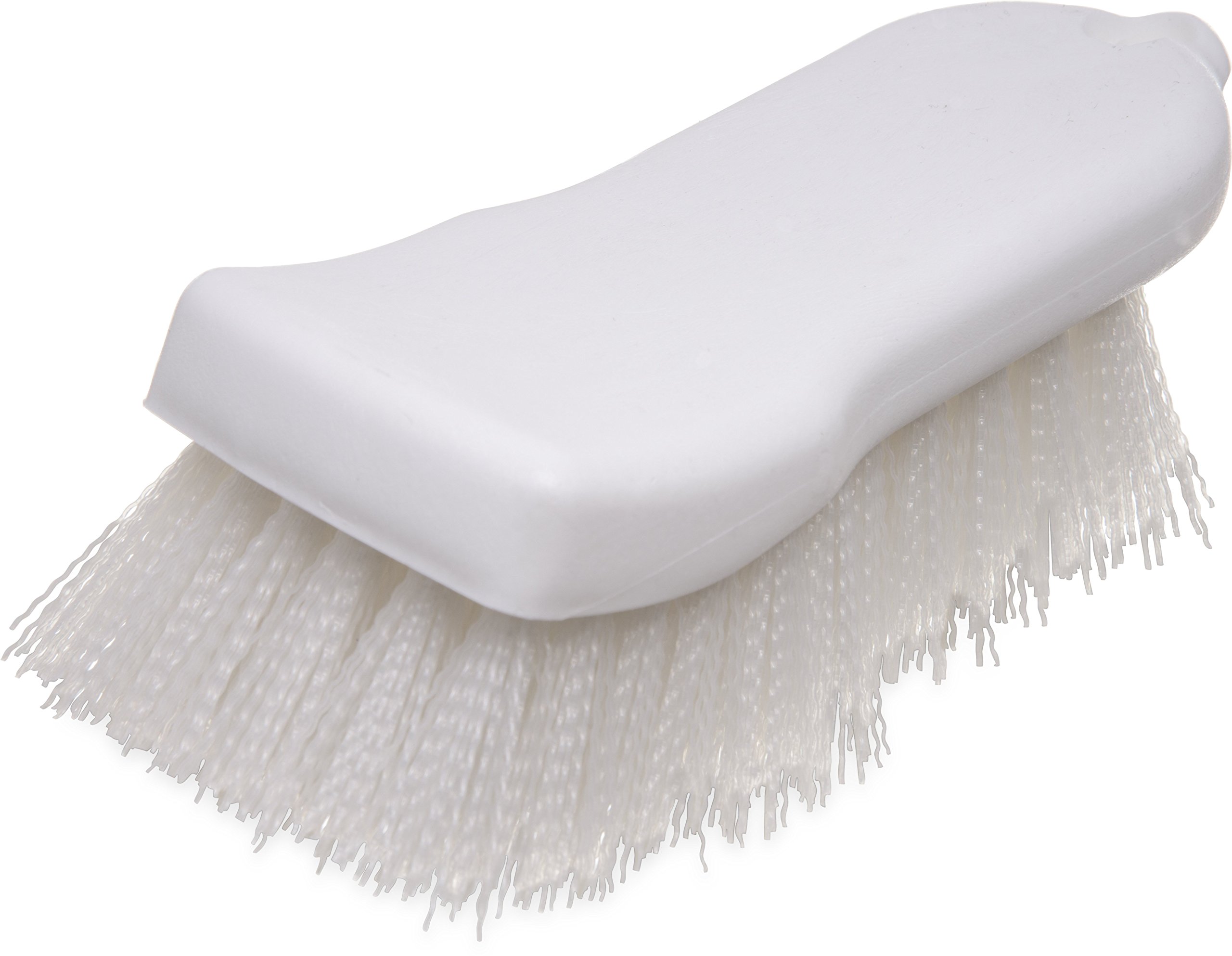 Carlisle 4052102 Sparta Commercial Cutting Board Brush, 6" x 2.5", White