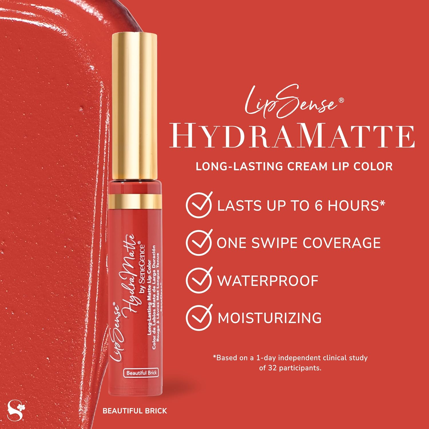 SeneGence LipSense HydraMatte Long-Lasting Liquid Lipstick – Up to 6-Hour Wear. Waterproof. Transfer-Proof Cream-to-Matte. Hydrating. Vegan. Alcohol-Free. - Image 4