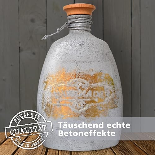 Miniatura 3 de Viva Decor Pasta Efecto Concreto, Gris, 8.5 fl oz