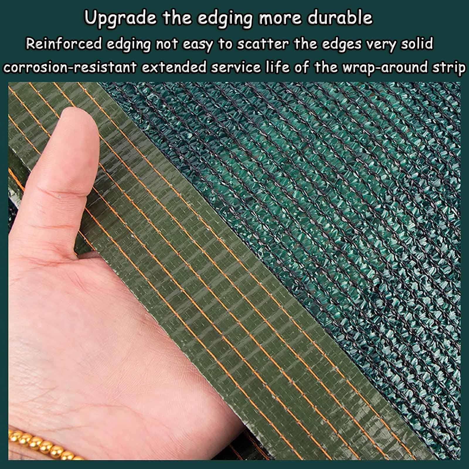 90% Malla Sombreo, Verde Lona De Sombra Tejido Apretado, Resistente a Los Rayos Uv Red De Sombreado, Resistente Al Desgarro 2x2 2x3 2x4 3x3 3x4 3x5 4x5 4x6 5x6 5x8 6x6 6x8 7x8 8x12 9x15 10x10 10x20 (